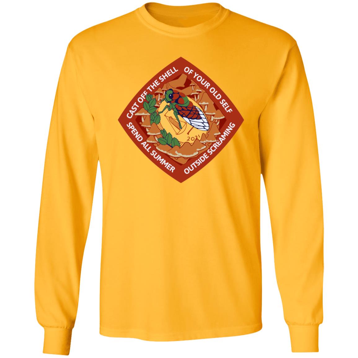 Cast Off The Shell Of Your Old Self Shirt Spend All Summer Outside Screaming Shirt Mistyffer Good Time 2021 Shirt Hoodie Sweatshirt - Teechipus