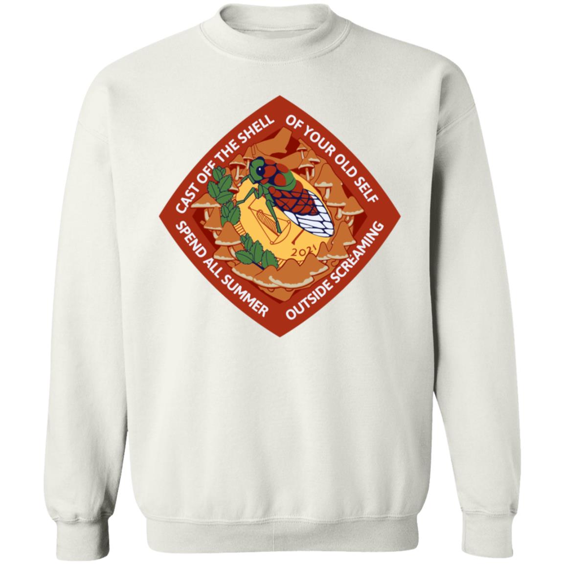 Cast Off The Shell Of Your Old Self Shirt Spend All Summer Outside Screaming Shirt Mistyffer Good Time 2021 Shirt Hoodie Sweatshirt - Teechipus