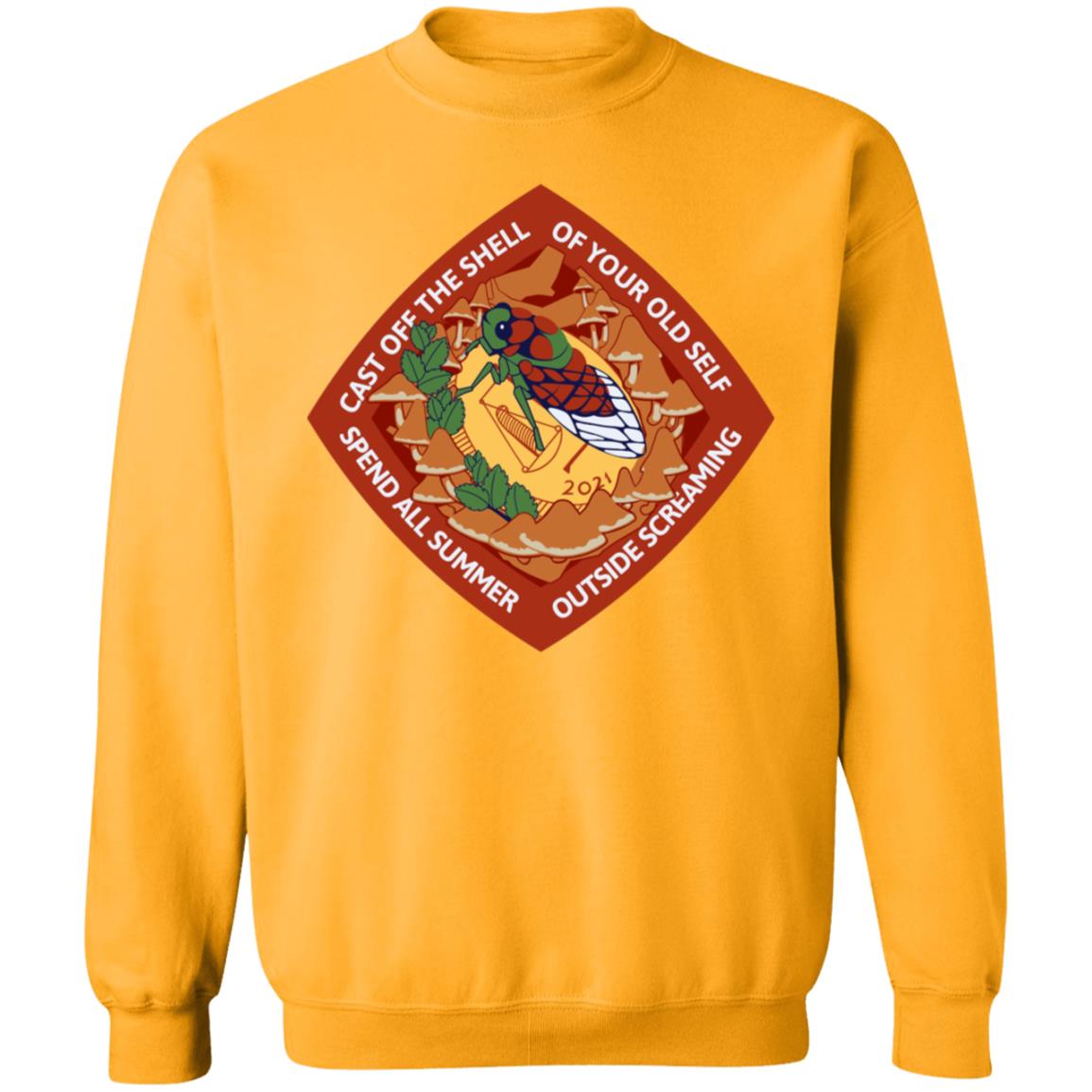 Cast Off The Shell Of Your Old Self Shirt Spend All Summer Outside Screaming Shirt Mistyffer Good Time 2021 Shirt Hoodie Sweatshirt - Teechipus