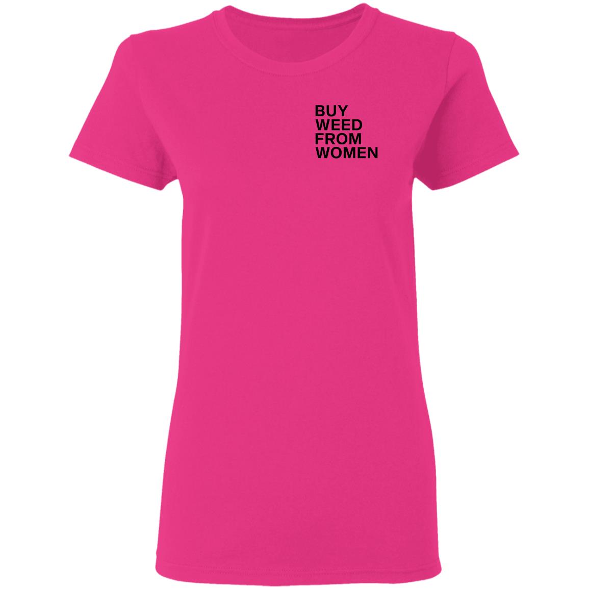 Buy Weed From Women Shirt Buy Weed From Women Merch Bwfw Shirt Hoodie Sweatshirt - Teechipus