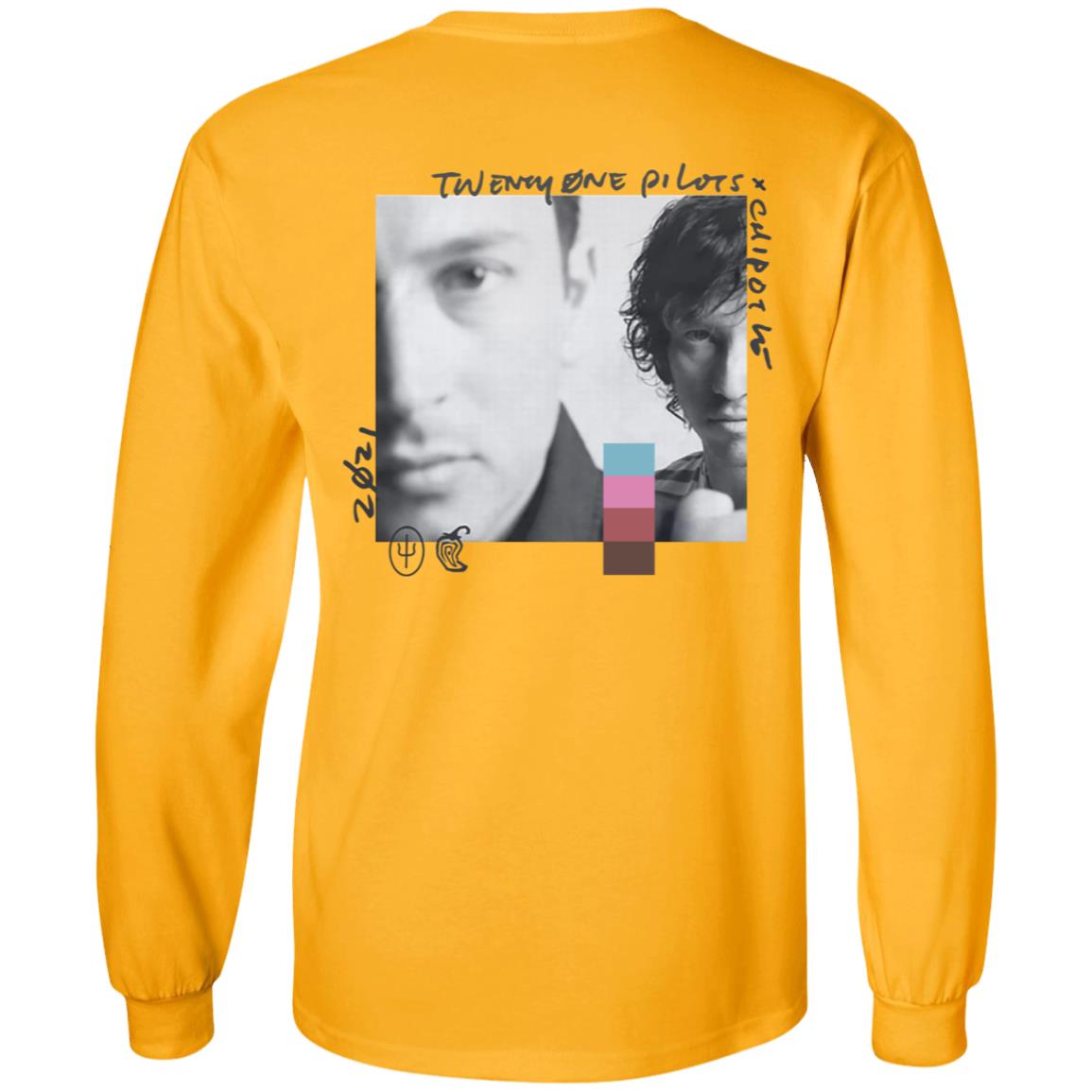 Chipotle X Twenty One Pilots Longsleeve Chipotle Shirt Twenty One Pilots Shirt Hoodie Sweatshirt - Teechipus