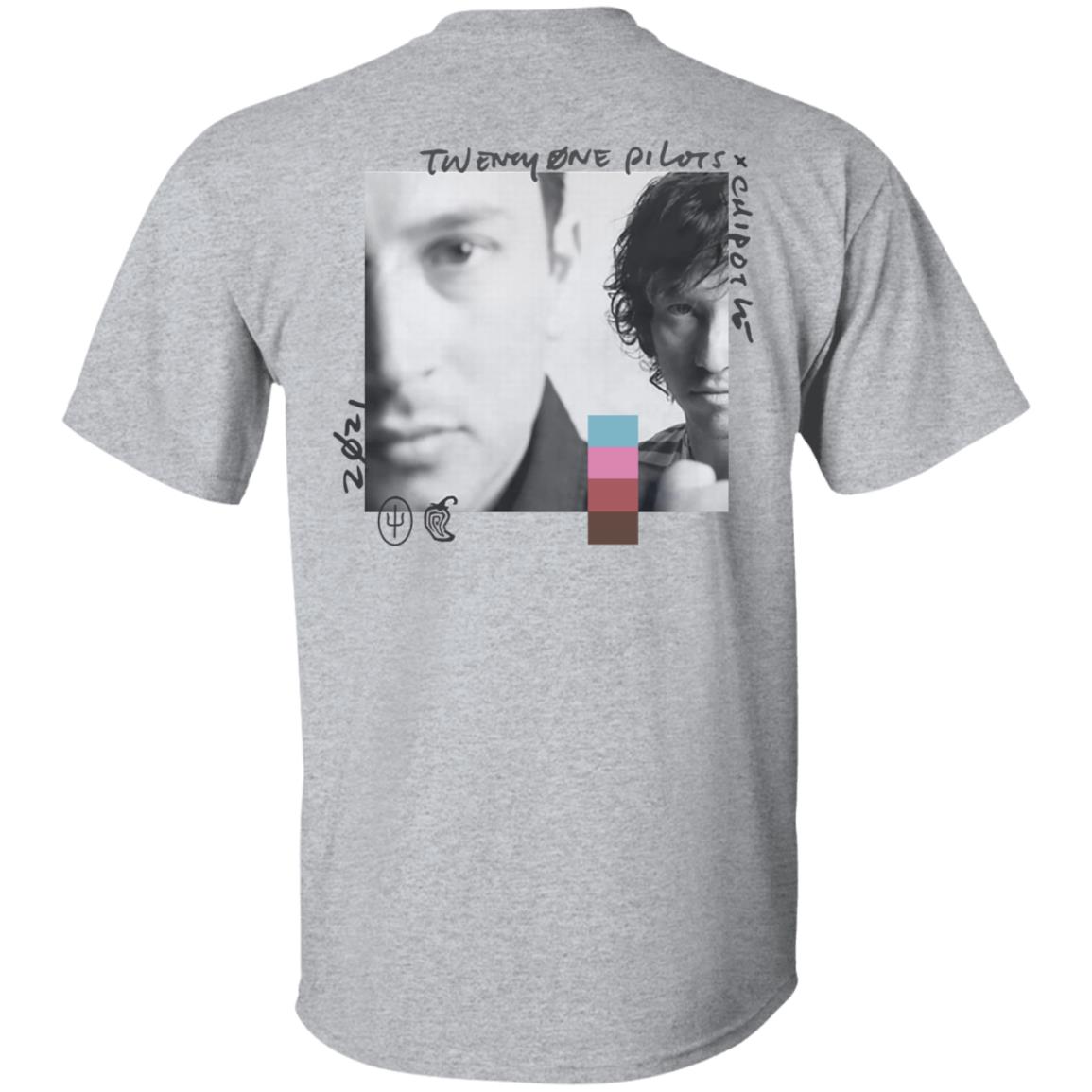 Chipotle X Twenty One Pilots Longsleeve Chipotle Shirt Twenty One Pilots Shirt Hoodie Sweatshirt - Teechipus