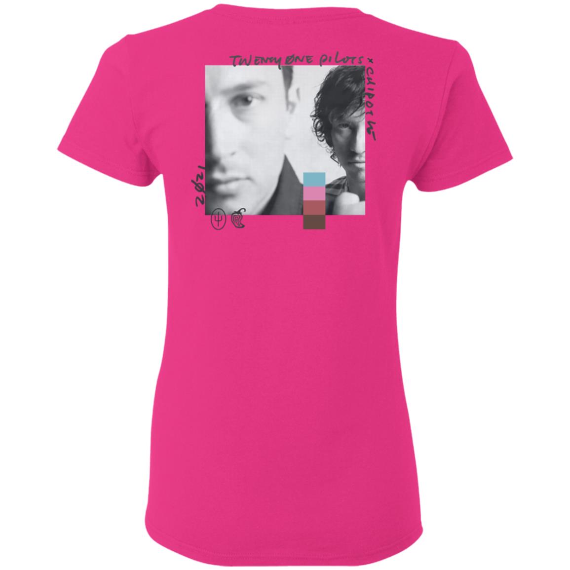 Chipotle X Twenty One Pilots Longsleeve Chipotle Shirt Twenty One Pilots Shirt Hoodie Sweatshirt - Teechipus