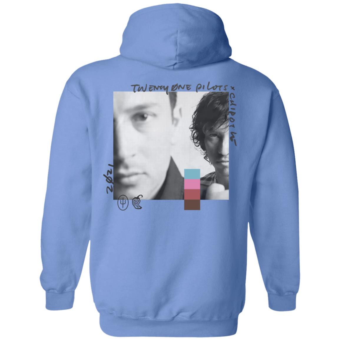 Chipotle X Twenty One Pilots Longsleeve Chipotle Shirt Twenty One Pilots Shirt Hoodie Sweatshirt - Teechipus