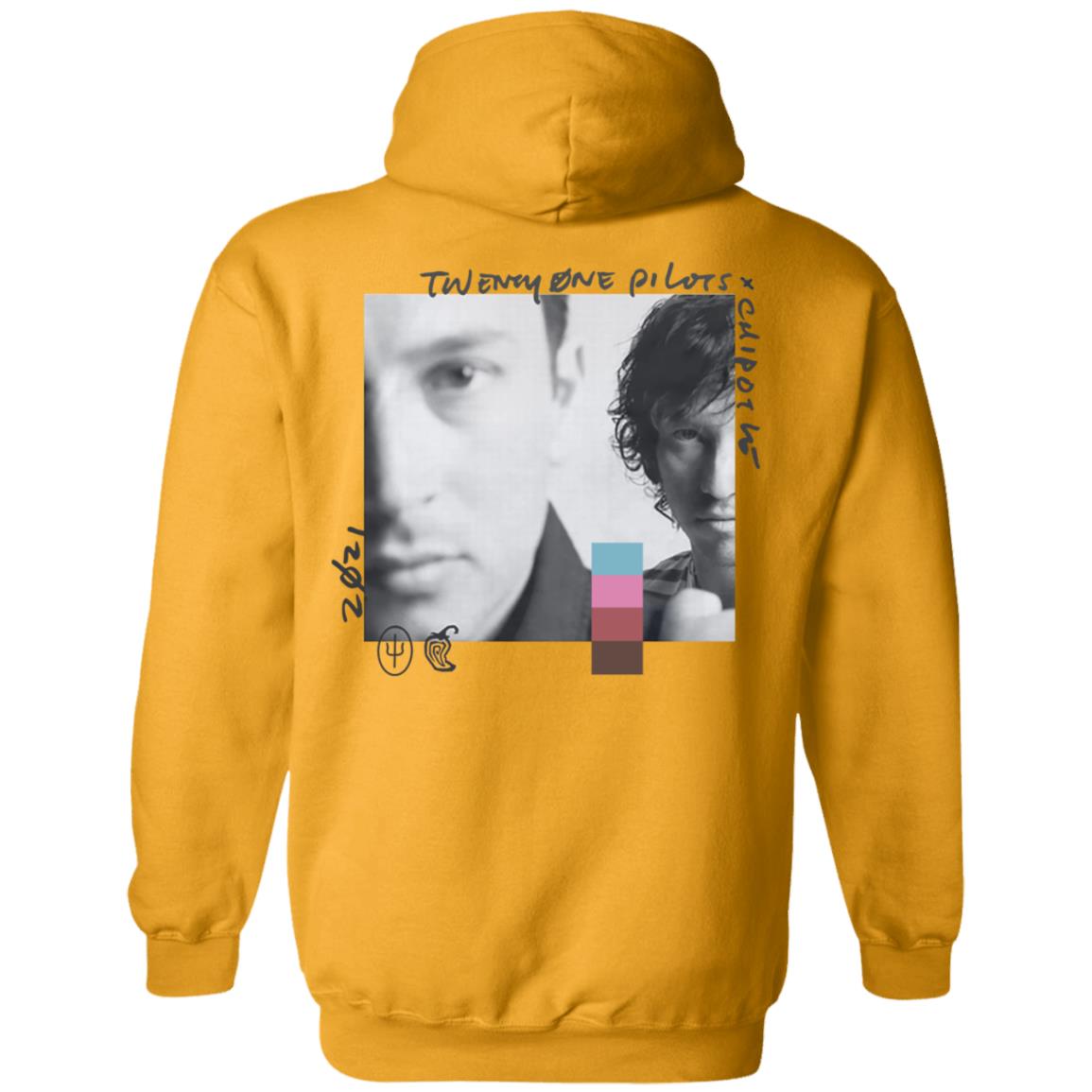 Chipotle X Twenty One Pilots Longsleeve Chipotle Shirt Twenty One Pilots Shirt Hoodie Sweatshirt - Teechipus