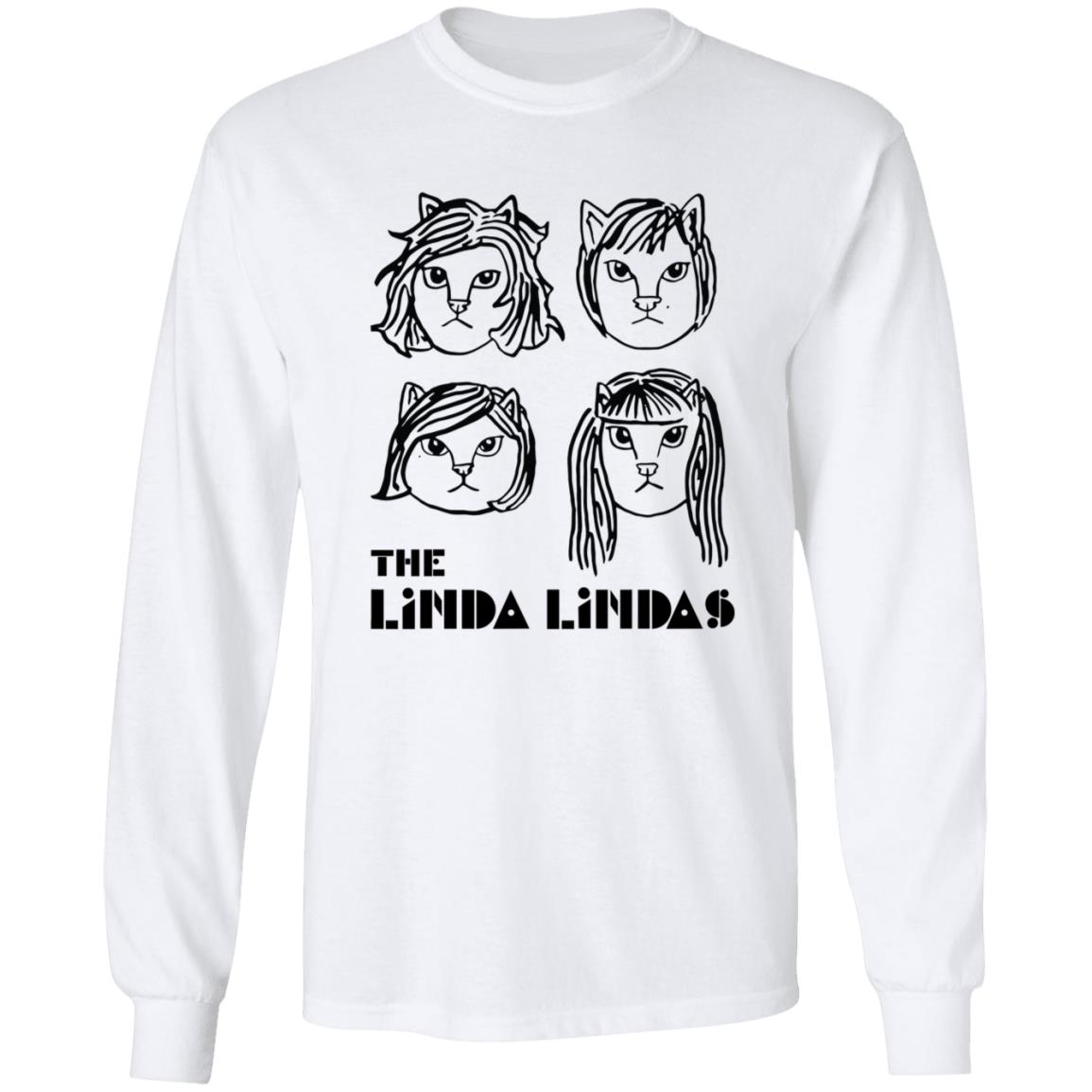 Linda Lindas T Shirt The Linda Lindas Merch Cats Linda Lindas T Shirt Hoodie Sweatshirt - Teechipus