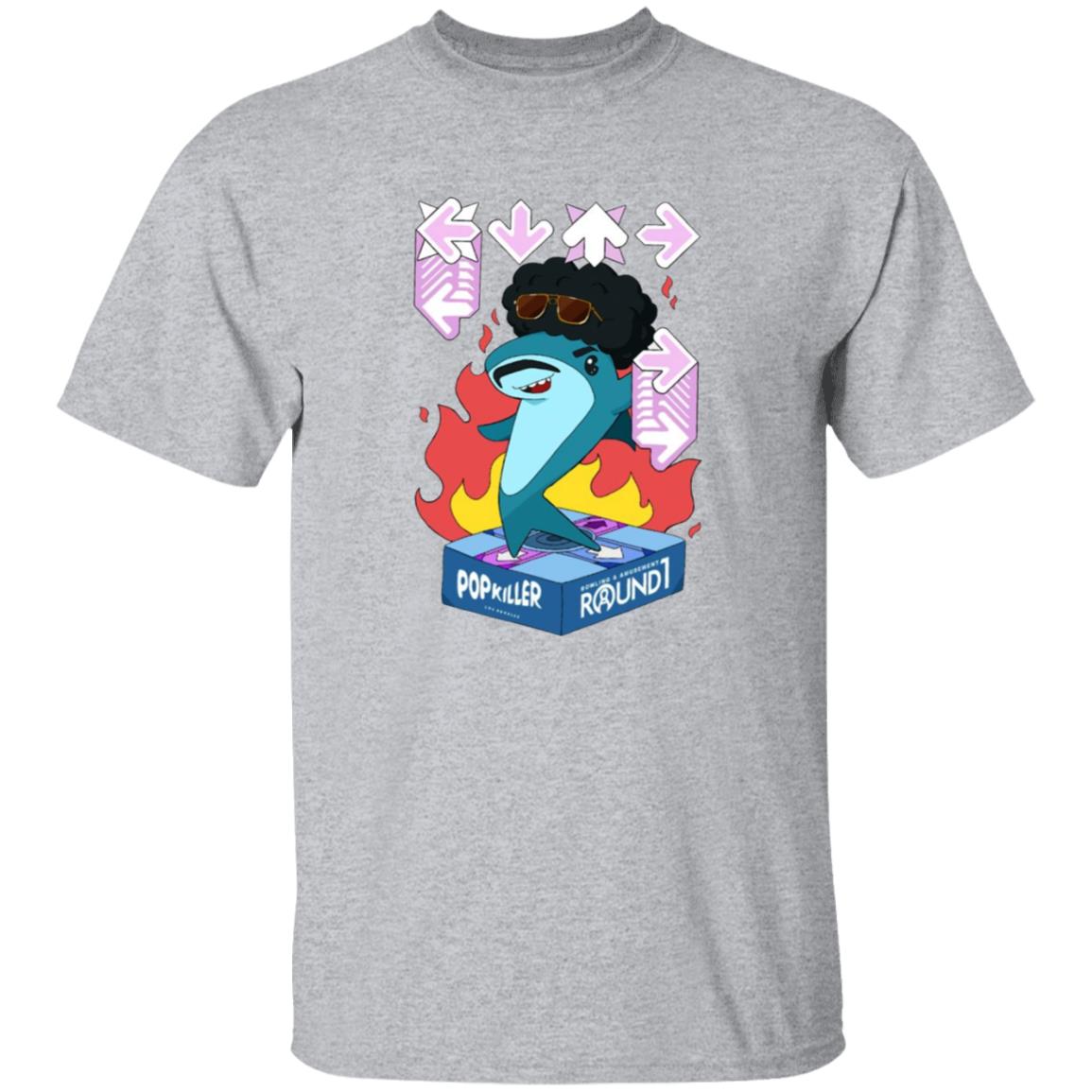 Round1 x Popkiller Shirt Round1usa Merch R1 X Popkiller Shirt - Teechipus