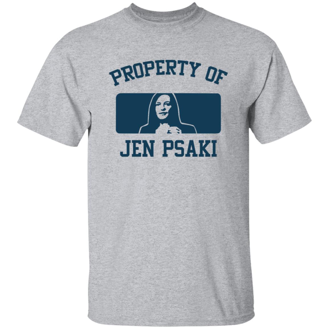 Property Of Jen Psaki Shirt Paul Leigh Jen Psaki Shirt Hoodie Sweatshirt - Teechipus