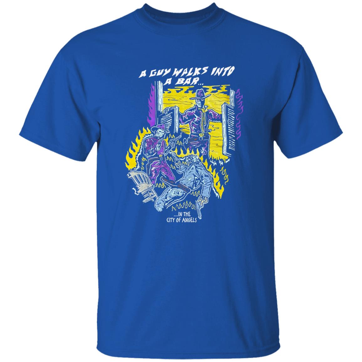 Warren Lotas A Guy Walks Into A Bar Shirt Warren Lotas A Guy Walks Into A Bar In The City Of Angels Shirt Hoodie Sweatshirt - Teechipus