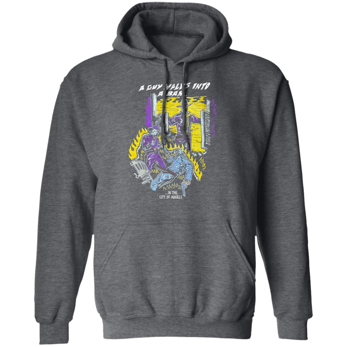 Warren Lotas A Guy Walks Into A Bar Shirt Warren Lotas A Guy Walks Into A Bar In The City Of Angels Shirt Hoodie Sweatshirt - Teechipus