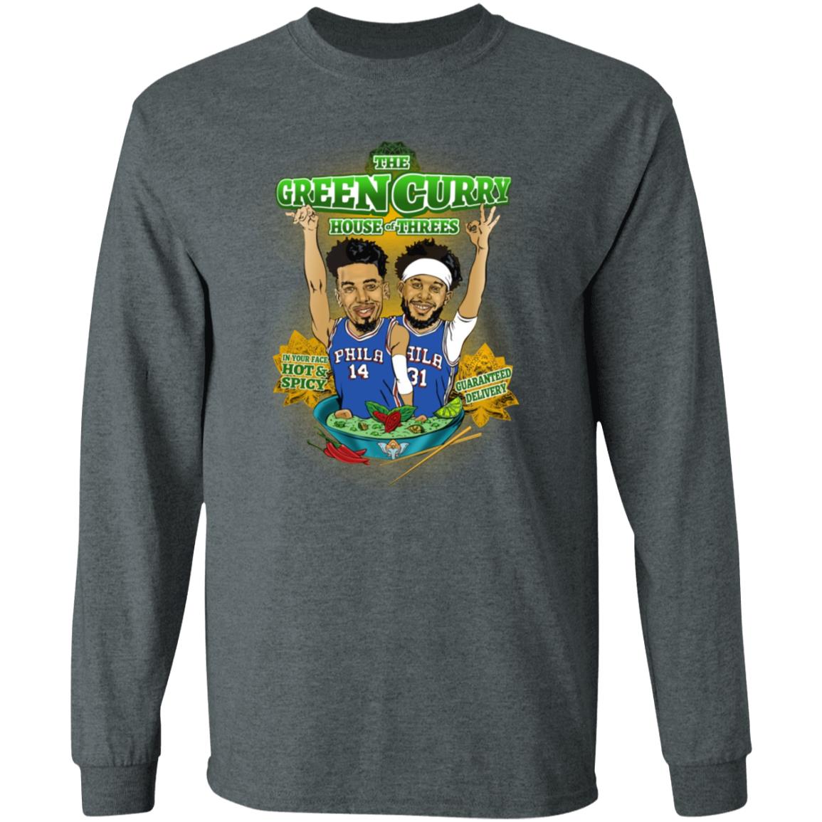 Seth Curry The Green Curry House Of Threes Shirt Miss Ella Merch The Green Curry House Of Threes Shirt Hoodie Sweatshirt - Teechipus