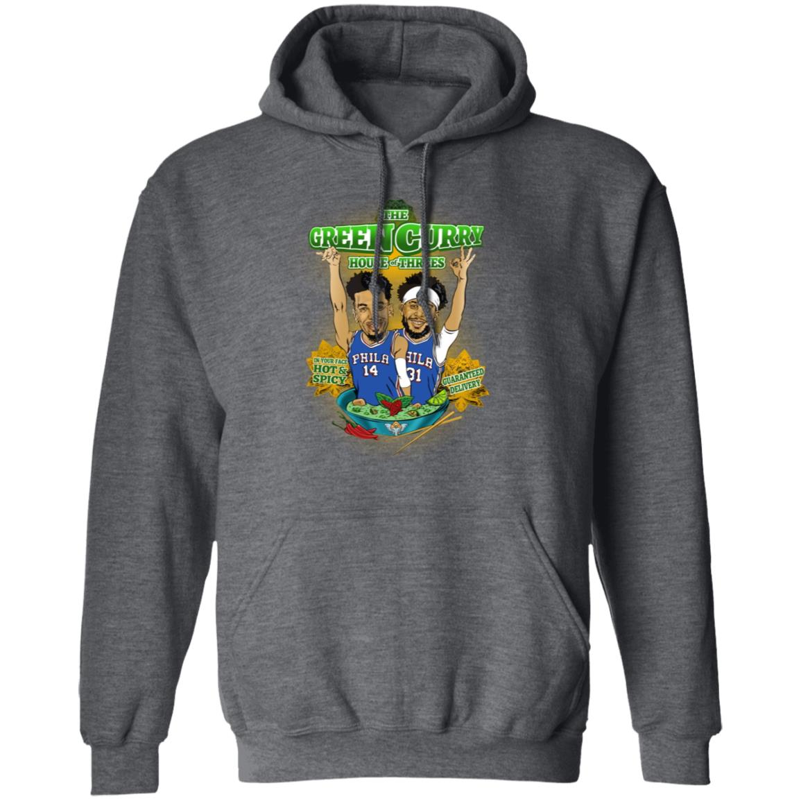Seth Curry The Green Curry House Of Threes Shirt Miss Ella Merch The Green Curry House Of Threes Shirt Hoodie Sweatshirt - Teechipus