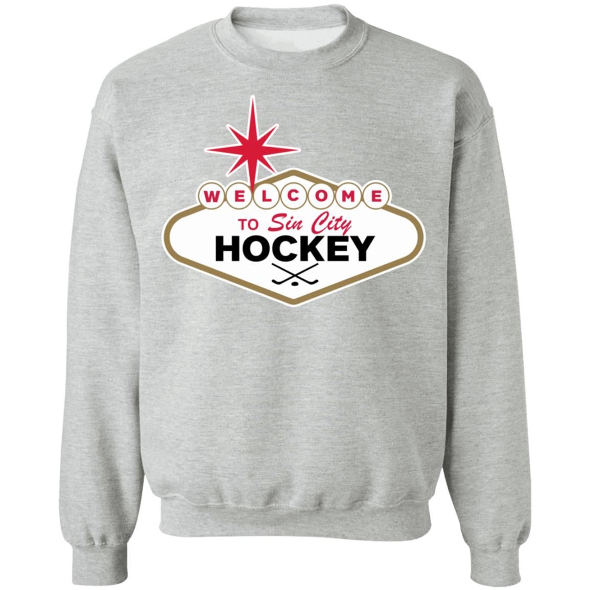 Welcome To Sin City Hockey Shirt Barstool Spittin Chiclets Welcome To Sin City Hockey Shirt Hoodie Sweatshirt - Teechipus