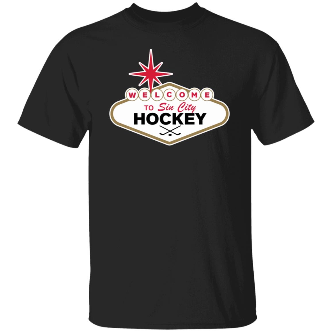 Welcome To Sin City Hockey Shirt Barstool Spittin Chiclets Welcome To Sin City Hockey Shirt Hoodie Sweatshirt - Teechipus