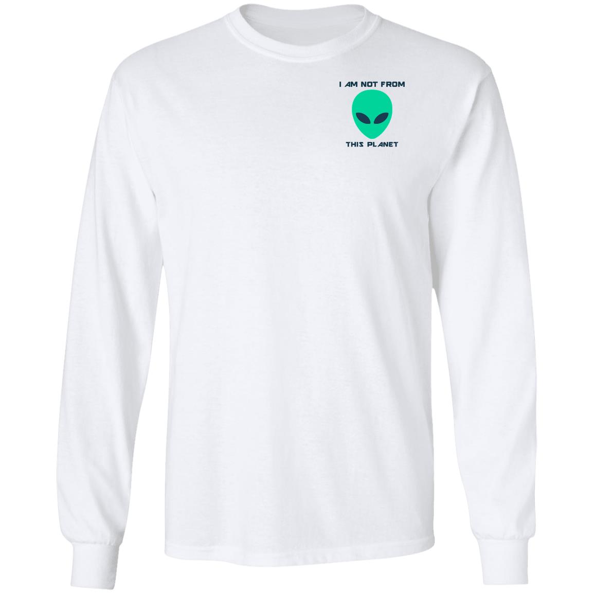 I Am Not From This Planet Shirt Joeboy Shirt Alien Head Shirt Hoodie Sweatshirt - Teechipus