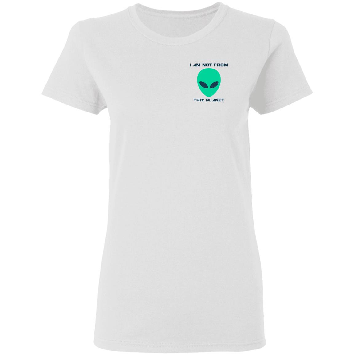 I Am Not From This Planet Shirt Joeboy Shirt Alien Head Shirt Hoodie Sweatshirt - Teechipus