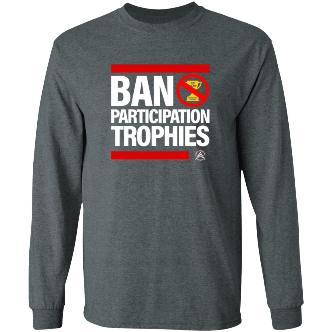 Ban Participation Trophies Shirt Alpha American Apparel Aubrey Huff Ban Participation Trophies Shirt Hoodie Sweatshirt - Teechipus