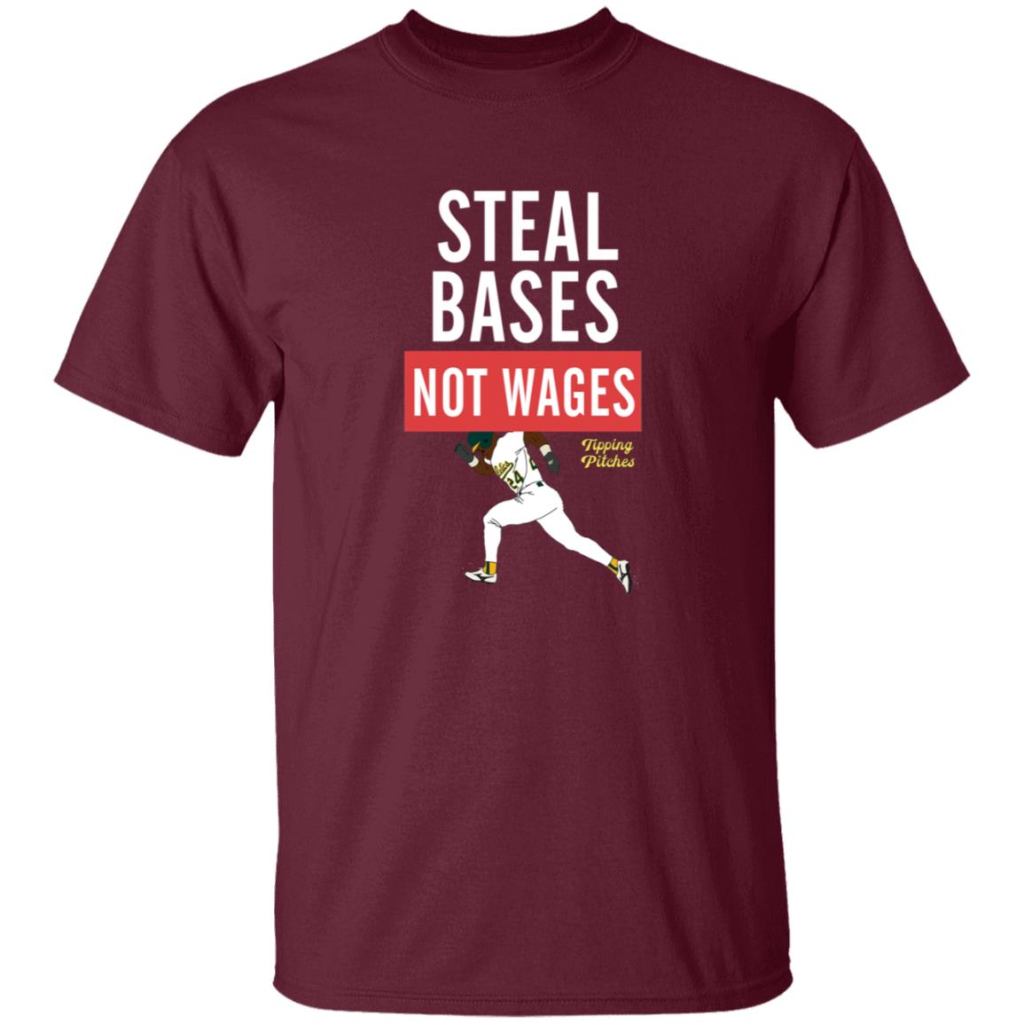 Steal Bases Not Wages Shirt Tipping Pitches Merch Jerry Blevins Steal Bases Not Wages Shirt Hoodie Sweatshirt - Teechipus