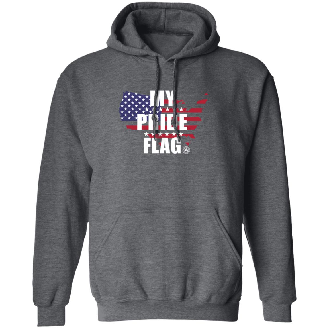 My Pride Flag shirt Alpha American Merch Aubrey Huff My Pride My Flag Shirt - Teechipus