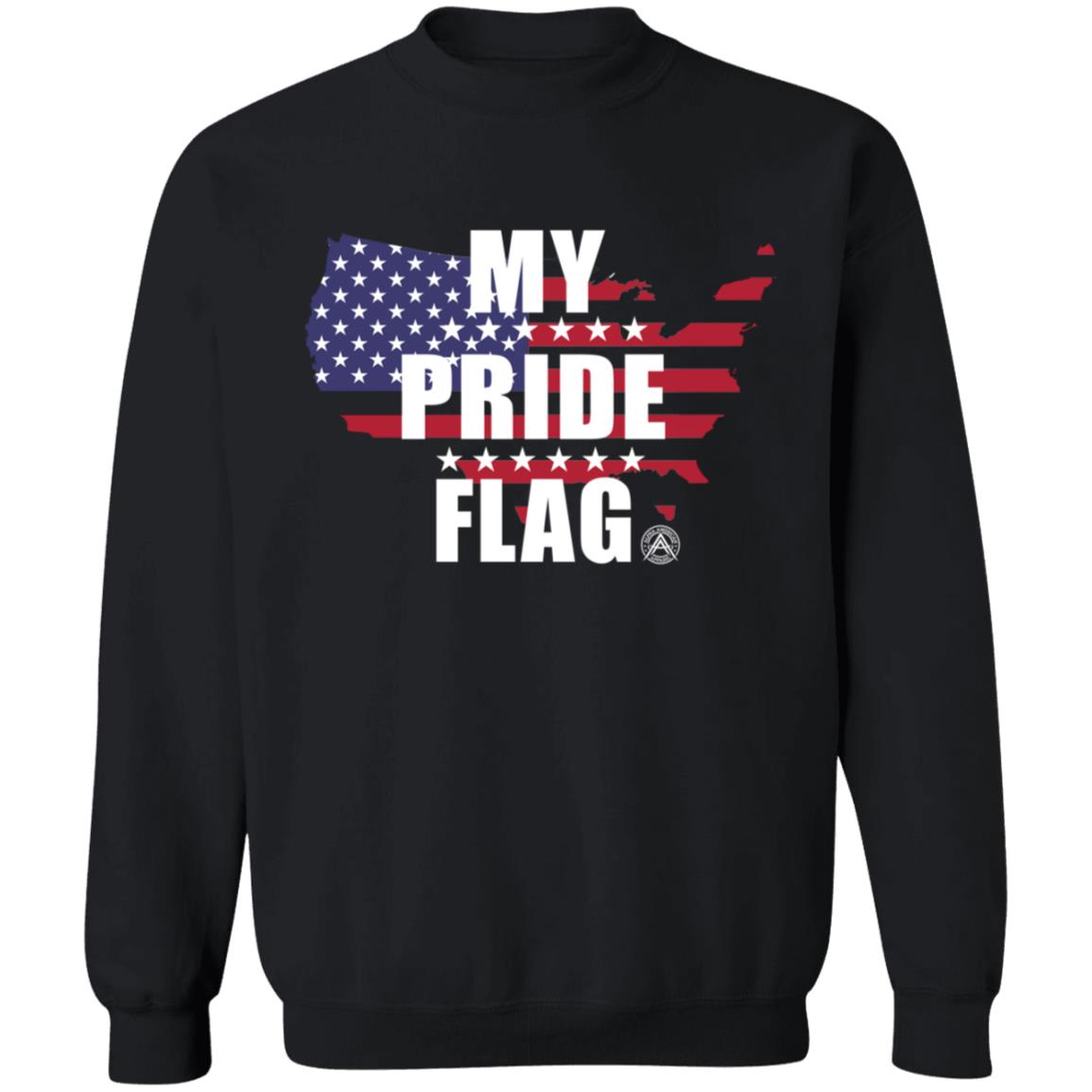 My Pride Flag shirt Alpha American Merch Aubrey Huff My Pride My Flag Shirt - Teechipus