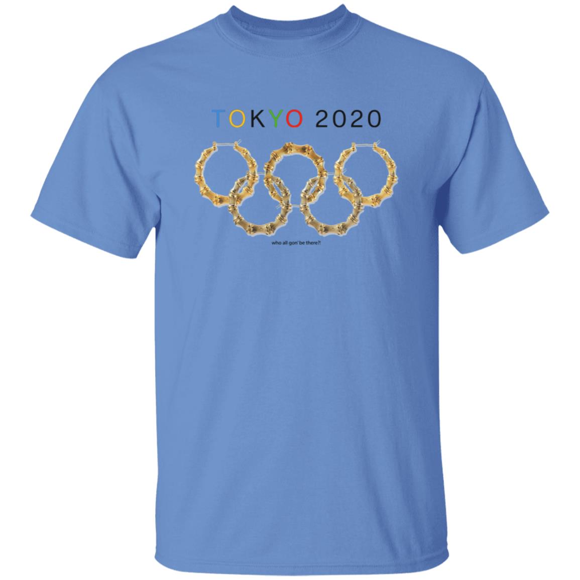 Tokyo 2020 Who All Gon Be There Shirt Caroline Jhingory Tokyo 2020 Shirt Hoodie Sweatshirt - Teechipus