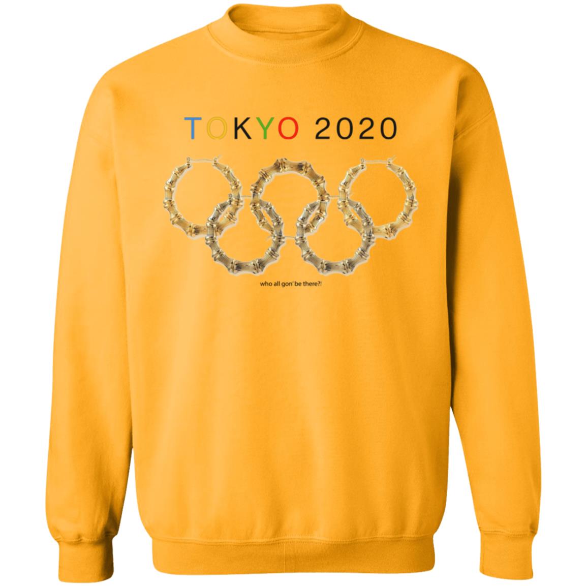 Tokyo 2020 Who All Gon Be There Shirt Caroline Jhingory Tokyo 2020 Shirt Hoodie Sweatshirt - Teechipus