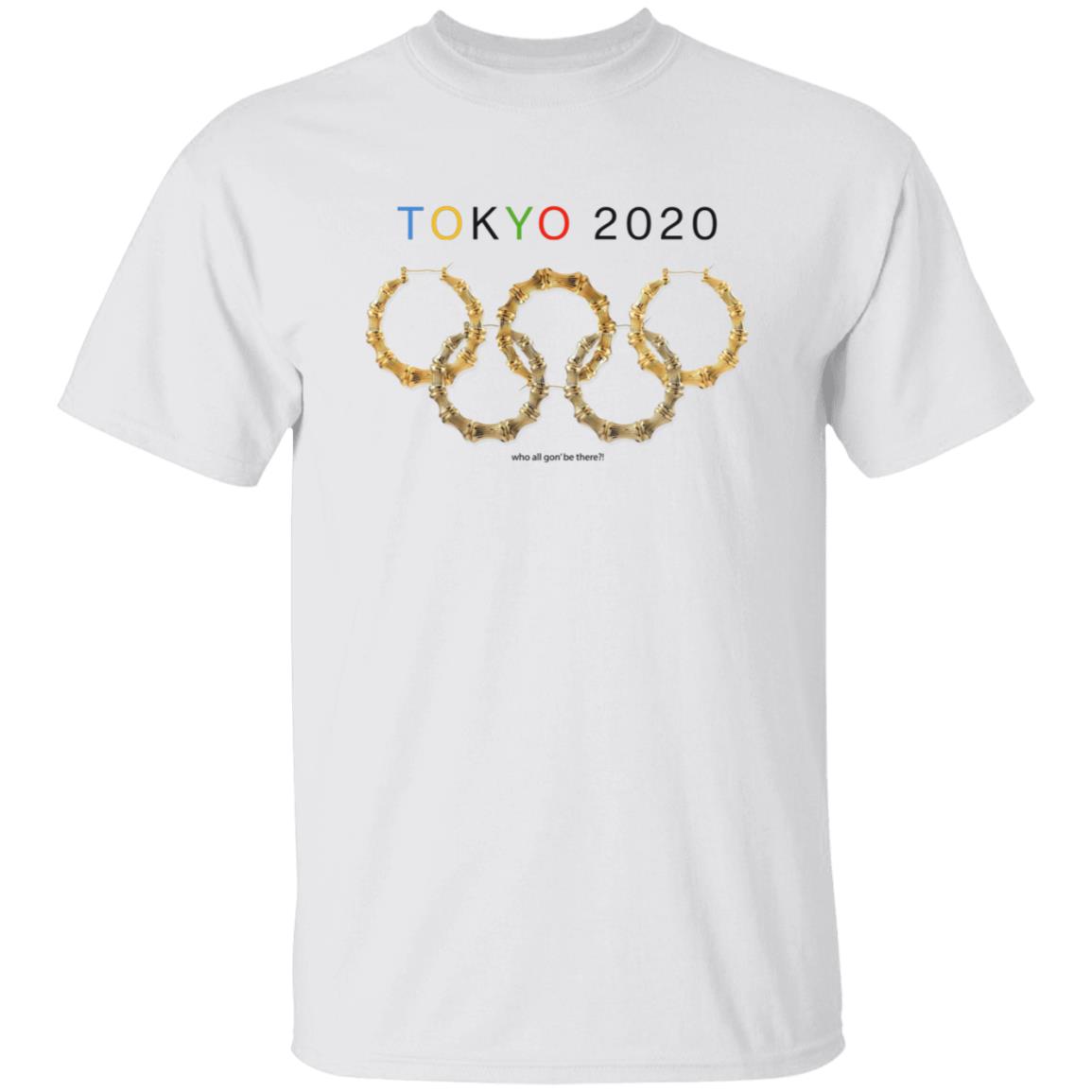 Tokyo 2020 Who All Gon Be There Shirt Caroline Jhingory Tokyo 2020 Shirt Hoodie Sweatshirt - Teechipus