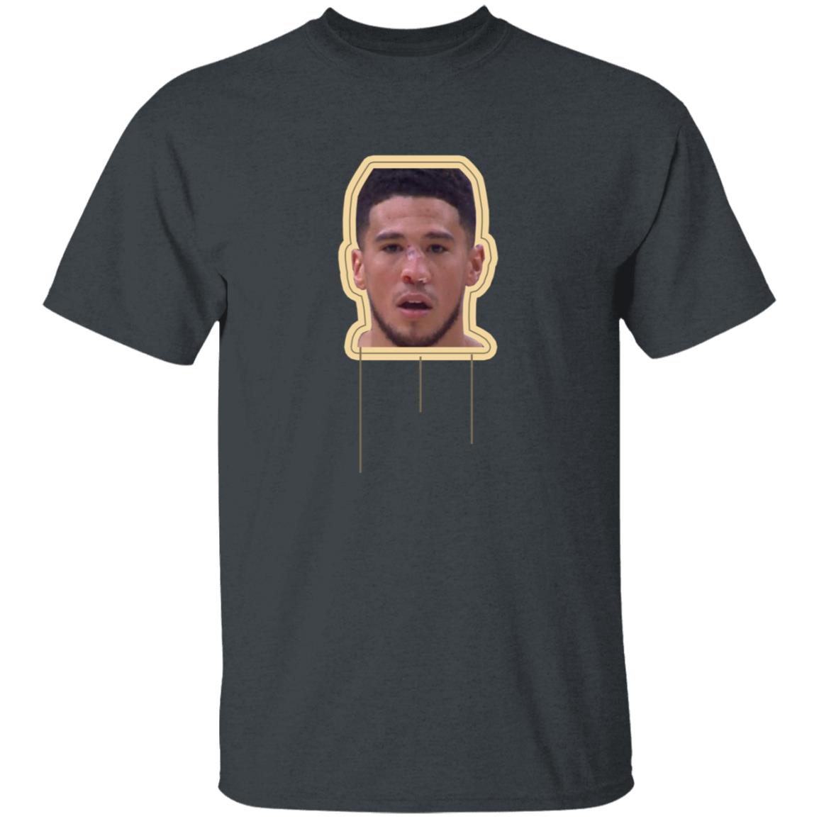 Deandre Ayton Devin Booker Shirt Deandre Ayton Is Rocking A Devin Booker Shirt Devin Booker Smashes His Nose Shirt Hoodie Sweatshirt - Teechipus
