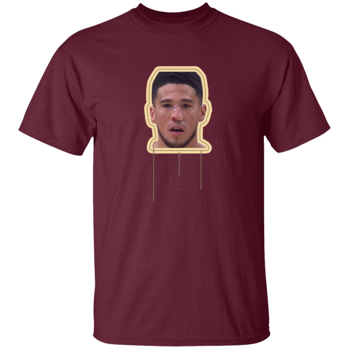 Deandre Ayton Devin Booker Shirt Deandre Ayton Is Rocking A Devin Booker Shirt Devin Booker Smashes His Nose Shirt Hoodie Sweatshirt - Teechipus