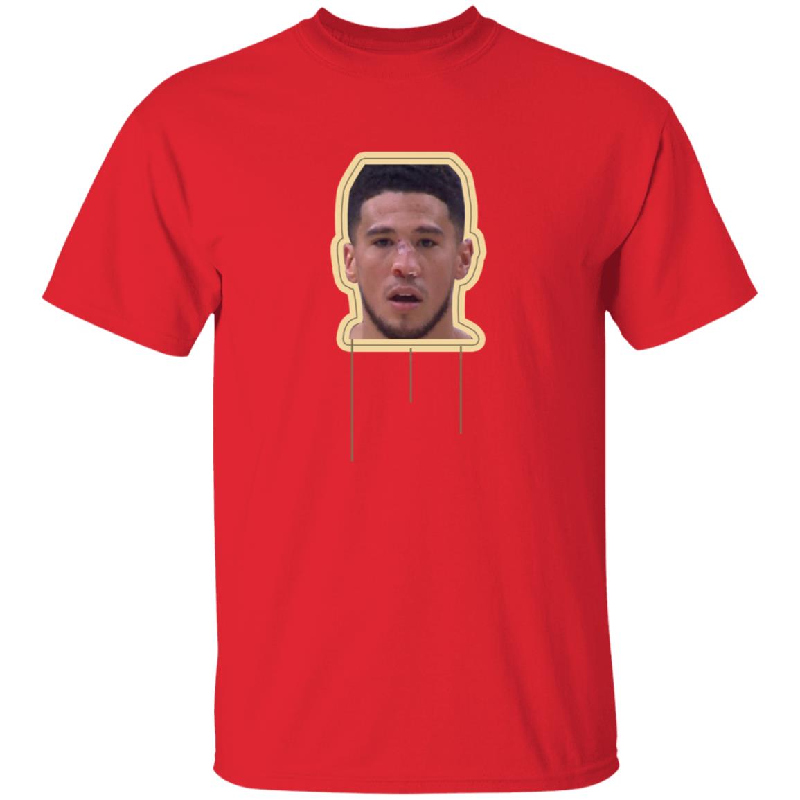 Deandre Ayton Devin Booker Shirt Deandre Ayton Is Rocking A Devin Booker Shirt Devin Booker Smashes His Nose Shirt Hoodie Sweatshirt - Teechipus