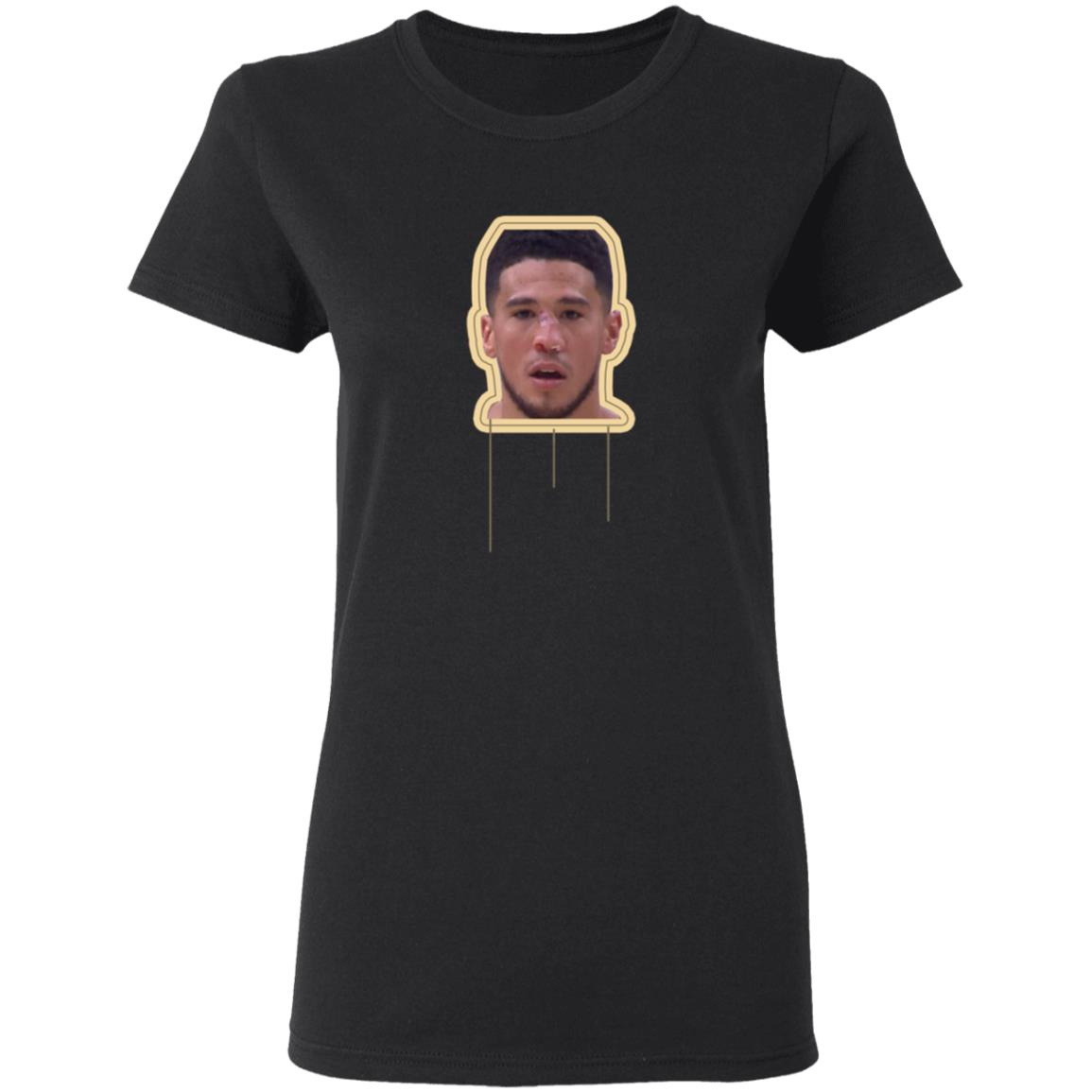 Deandre Ayton Devin Booker Shirt Deandre Ayton Is Rocking A Devin Booker Shirt Devin Booker Smashes His Nose Shirt Hoodie Sweatshirt - Teechipus