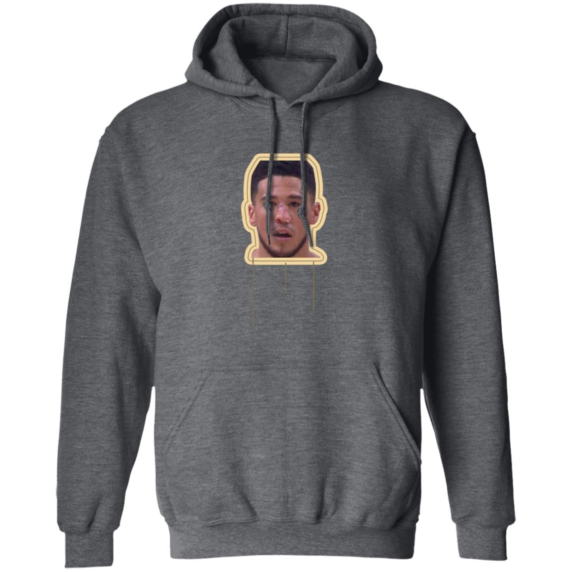 Deandre Ayton Devin Booker Shirt Deandre Ayton Is Rocking A Devin Booker Shirt Devin Booker Smashes His Nose Shirt Hoodie Sweatshirt - Teechipus