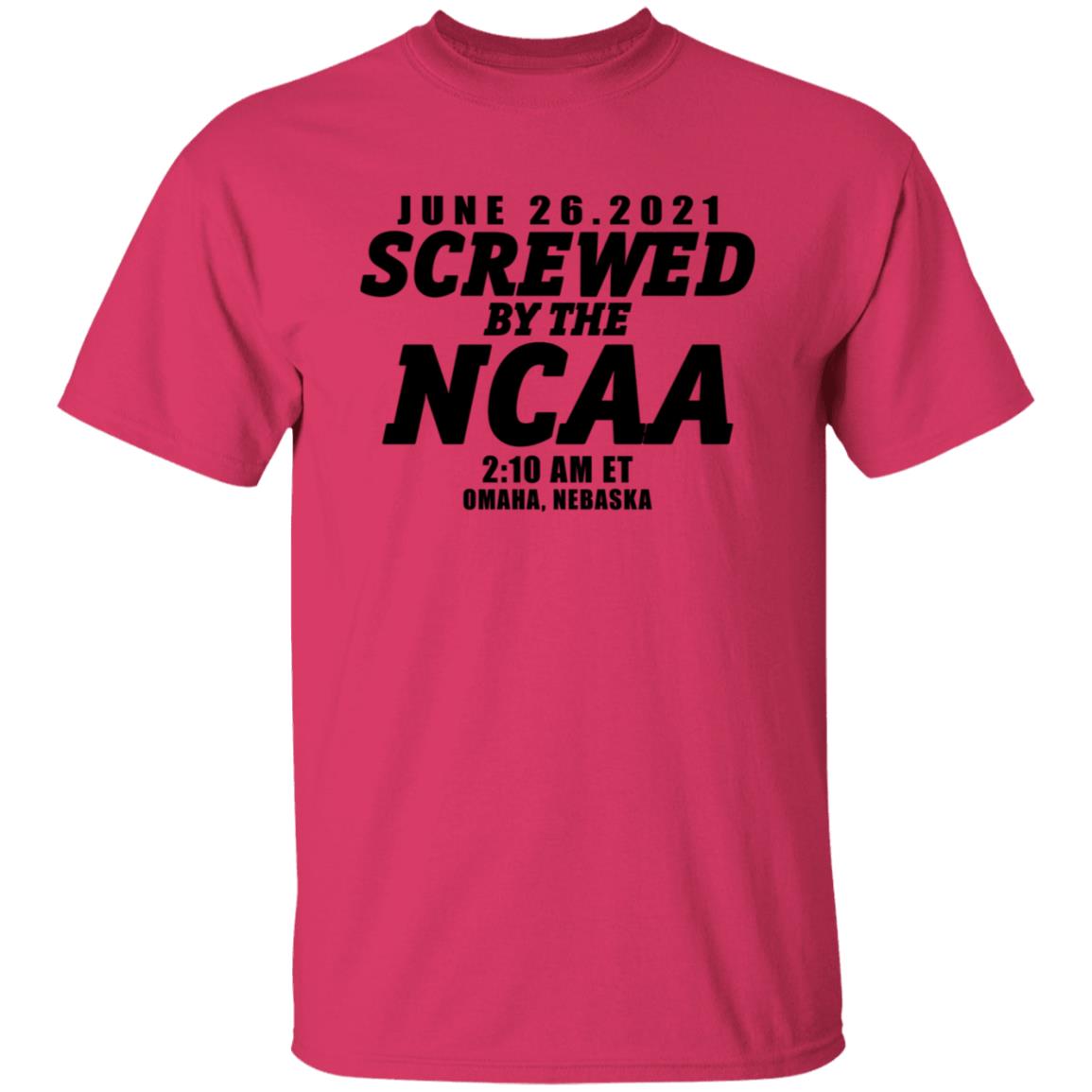 Screwed By The Ncaa T Shirt Justin Rhew Back The Pack Shirt Support The Pack T Shirt Hoodie Sweatshirt - Teechipus