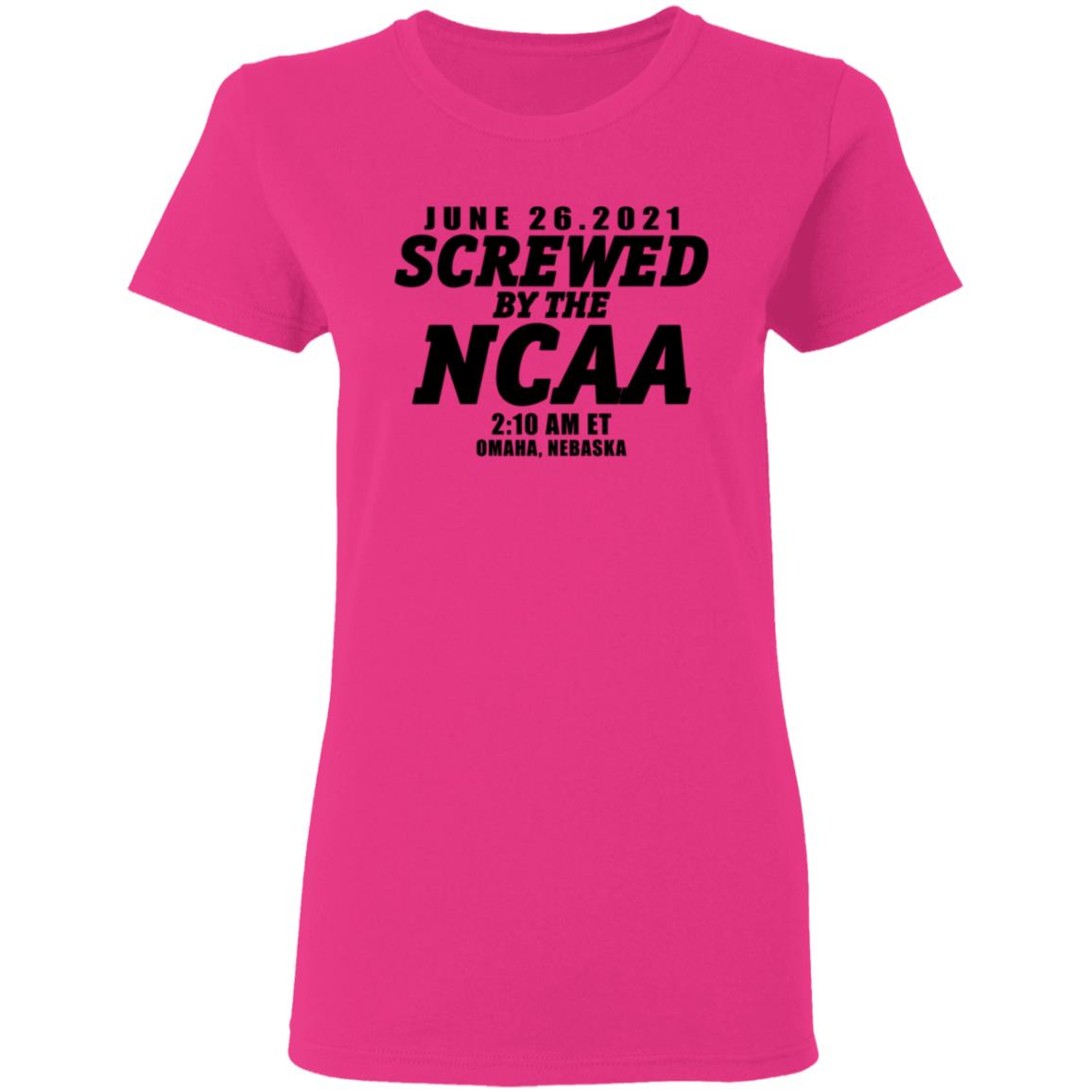 Screwed By The Ncaa T Shirt Justin Rhew Back The Pack Shirt Support The Pack T Shirt Hoodie Sweatshirt - Teechipus