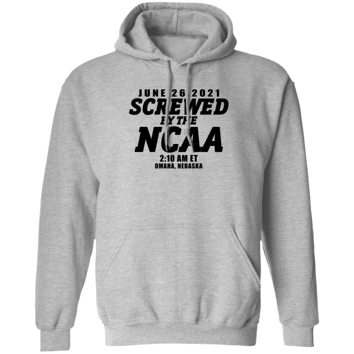 Screwed By The Ncaa T Shirt Justin Rhew Back The Pack Shirt Support The Pack T Shirt Hoodie Sweatshirt - Teechipus