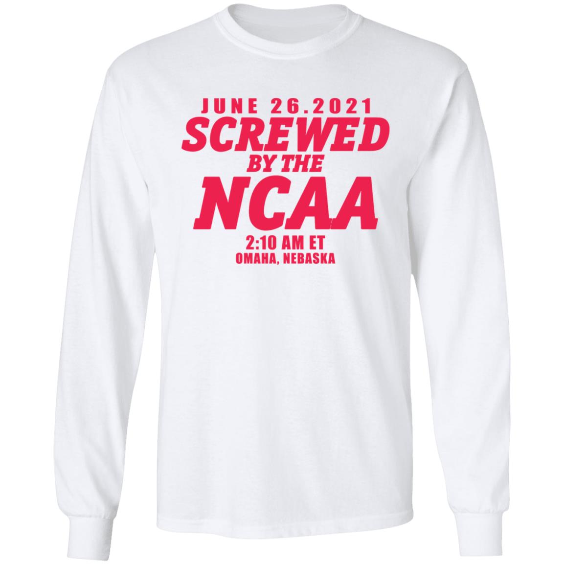 Screwed By The Ncaa T Shirt Justin Rhew Back The Pack Shirt Support The Pack T Shirt Hoodie Sweatshirt - Teechipus