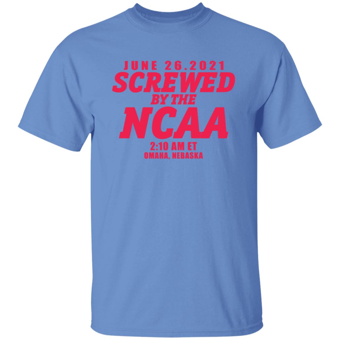 Screwed By The Ncaa T Shirt Justin Rhew Back The Pack Shirt Support The Pack T Shirt Hoodie Sweatshirt - Teechipus