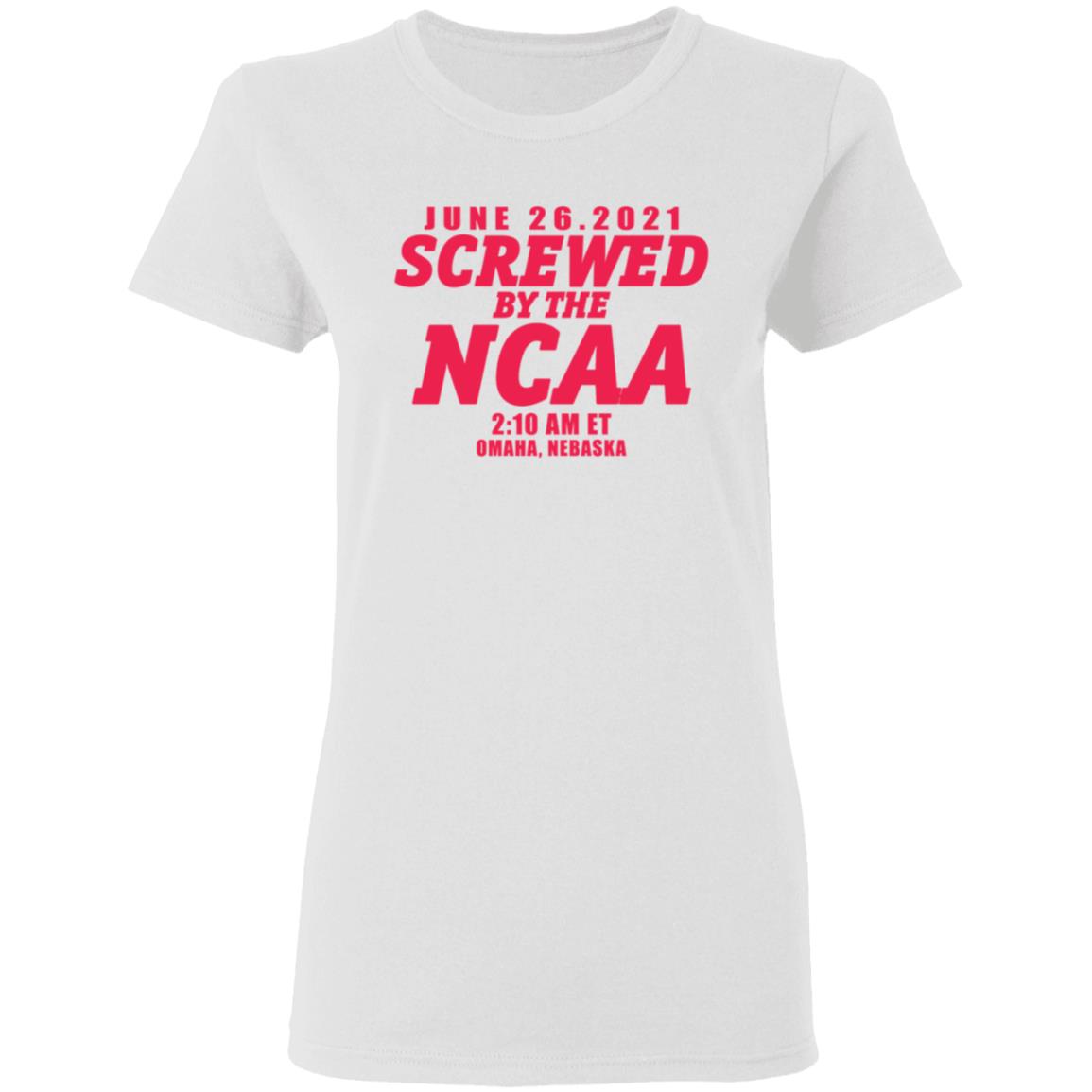 Screwed By The Ncaa T Shirt Justin Rhew Back The Pack Shirt Support The Pack T Shirt Hoodie Sweatshirt - Teechipus