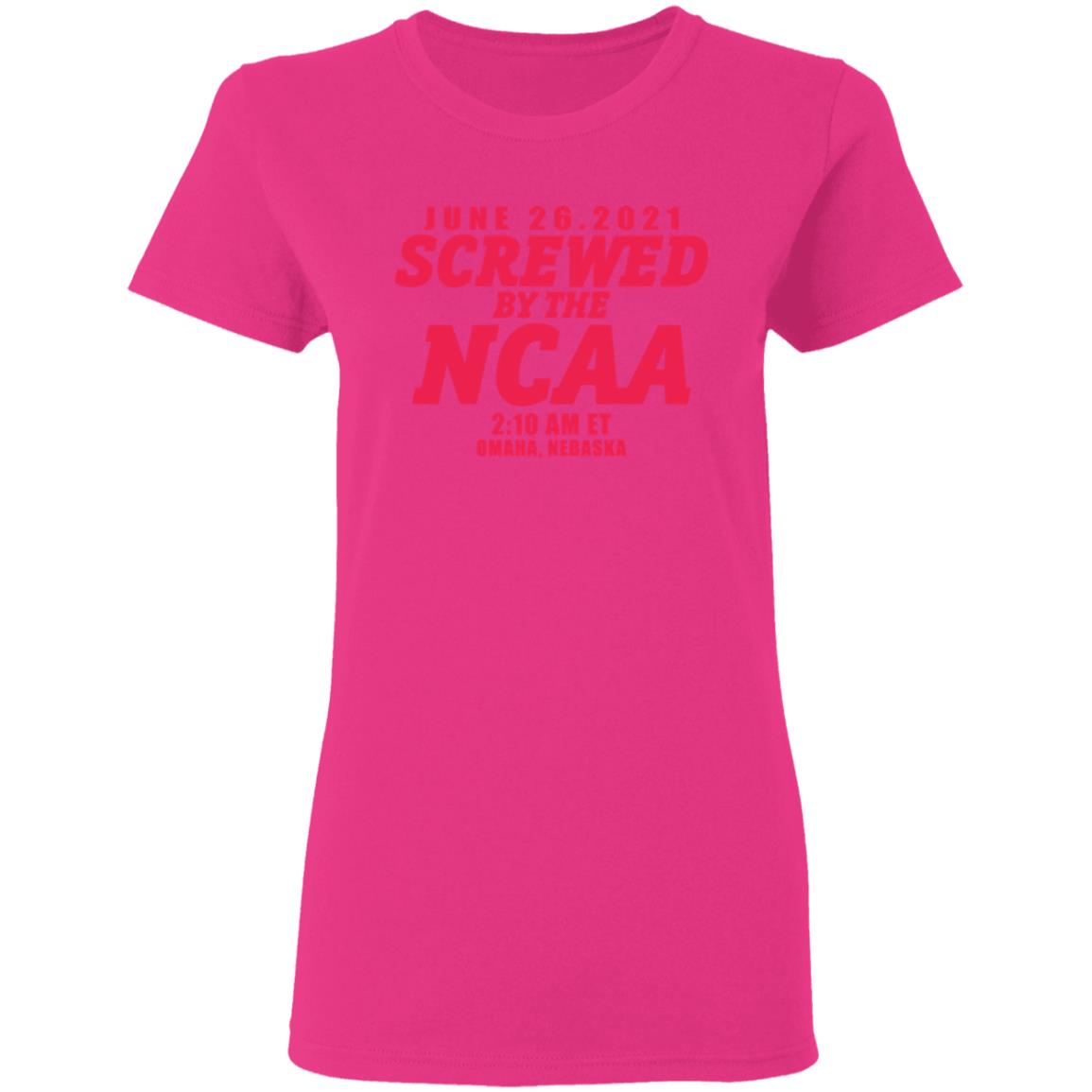Screwed By The Ncaa T Shirt Justin Rhew Back The Pack Shirt Support The Pack T Shirt Hoodie Sweatshirt - Teechipus