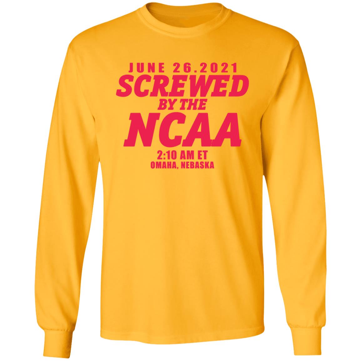 Screwed By The Ncaa T Shirt Justin Rhew Back The Pack Shirt Support The Pack T Shirt Hoodie Sweatshirt - Teechipus