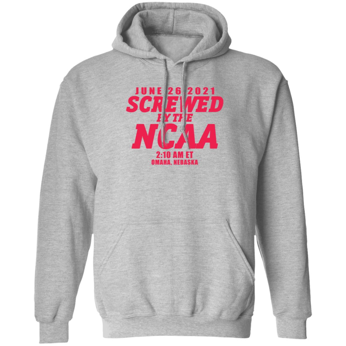 Screwed By The Ncaa T Shirt Justin Rhew Back The Pack Shirt Support The Pack T Shirt Hoodie Sweatshirt - Teechipus