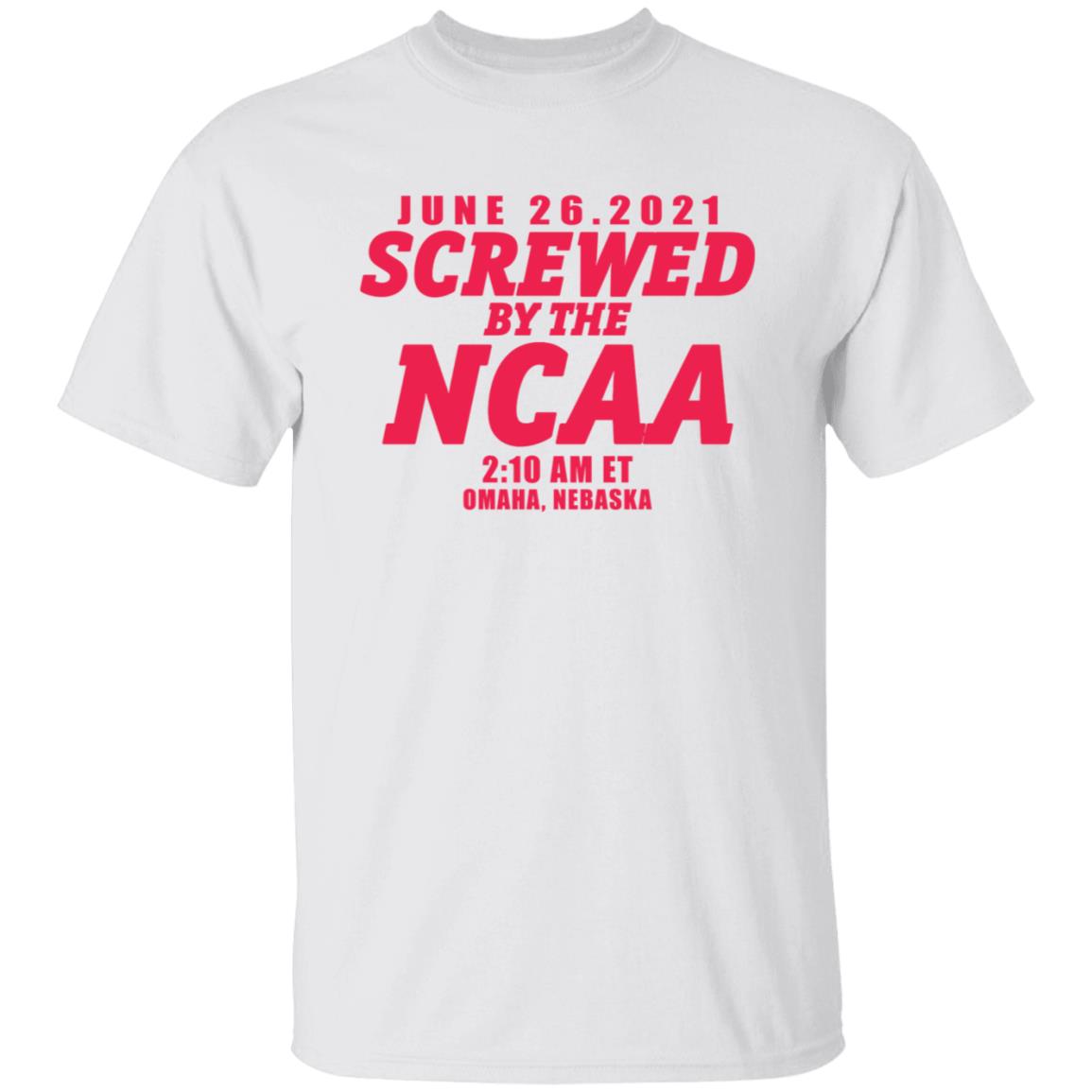 Screwed By The Ncaa T Shirt Justin Rhew Back The Pack Shirt Support The Pack T Shirt Hoodie Sweatshirt - Teechipus