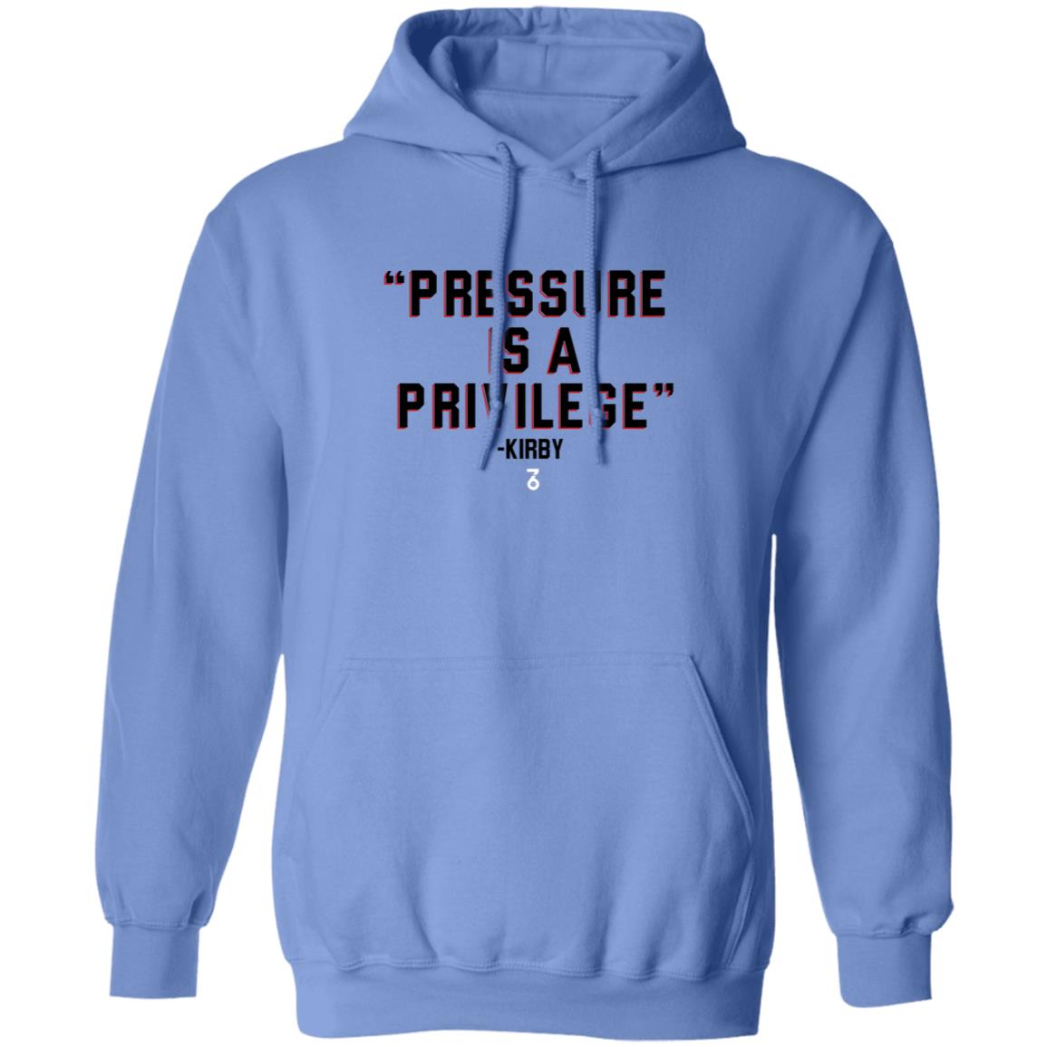 Pressure Is A Privilege Shirt Shop The Seven Six Coach Kirby Smart Pressure Is A Privilege Shirt Hoodie Sweatshirt - Teechipus