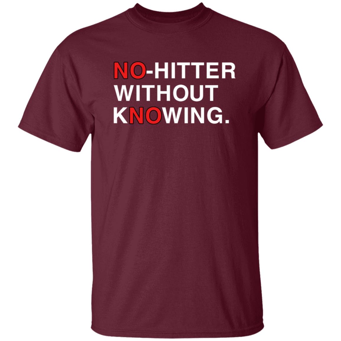 Obvious Shirts No Hitter Without Knowing Shirt Jon Sciambi Deshaies No Hitter Without Knowing Shirt - Teechipus