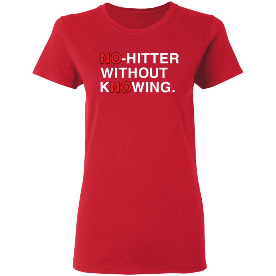 Obvious Shirts No Hitter Without Knowing Shirt Jon Sciambi Deshaies No Hitter Without Knowing Shirt - Teechipus
