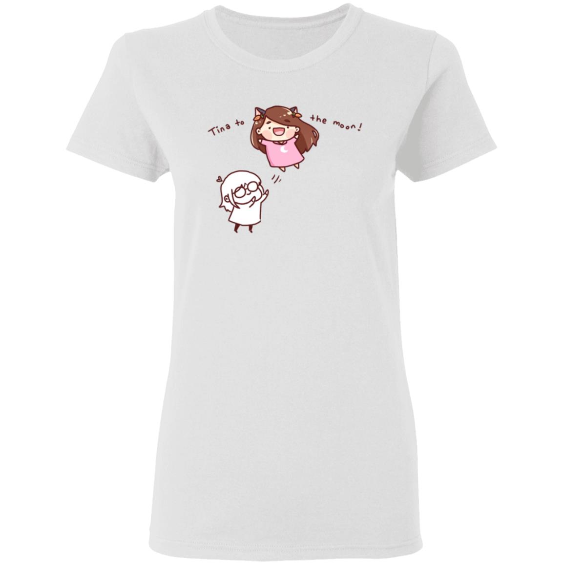 Tina To The Moon Shirt Lily Tina To The Moon Shirt Tina Kitten Tina To The Moon Shirt Hoodie Sweatshirt - Teechipus