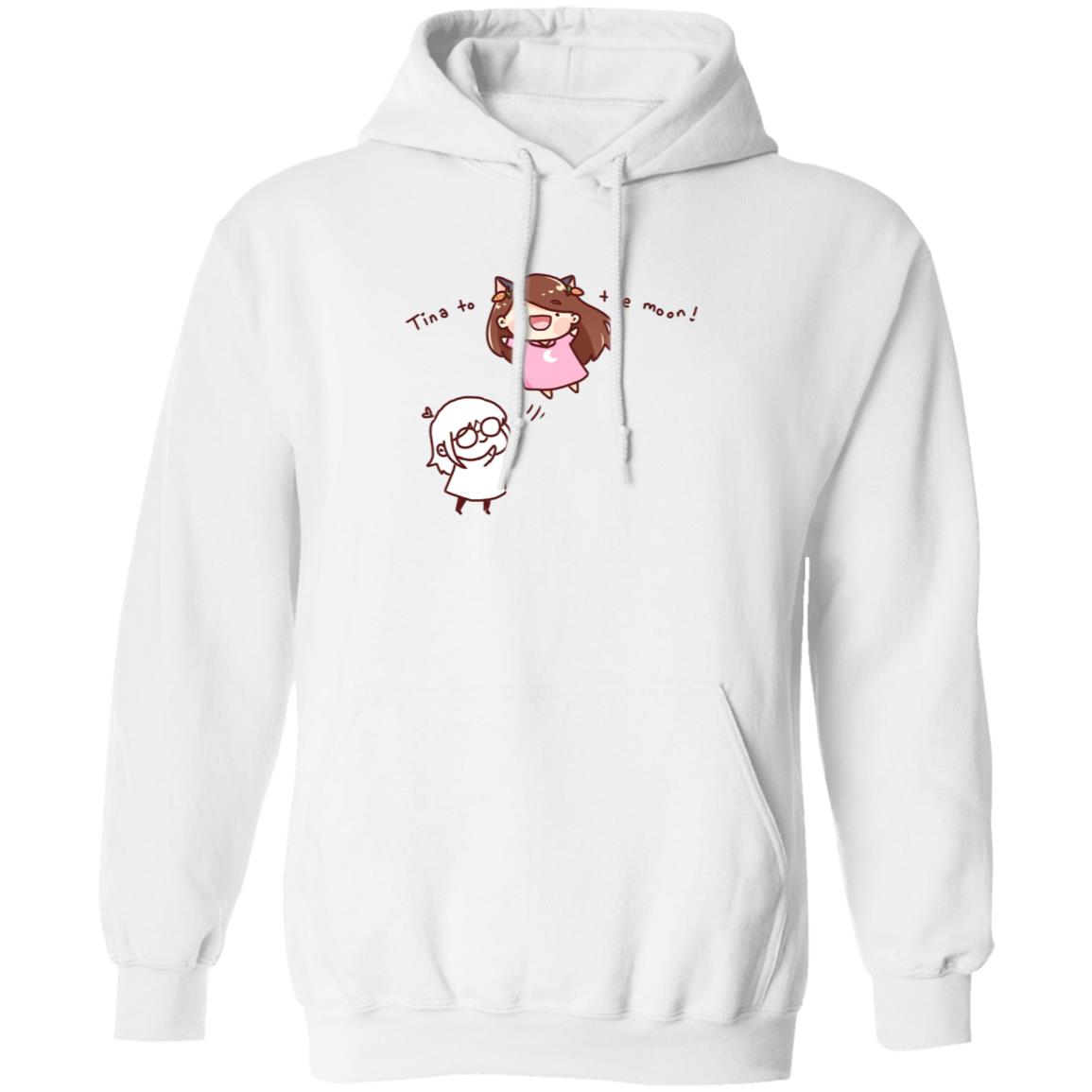 Tina To The Moon Shirt Lily Tina To The Moon Shirt Tina Kitten Tina To The Moon Shirt Hoodie Sweatshirt - Teechipus