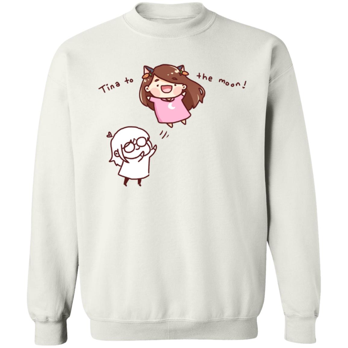 Tina To The Moon Shirt Lily Tina To The Moon Shirt Tina Kitten Tina To The Moon Shirt Hoodie Sweatshirt - Teechipus
