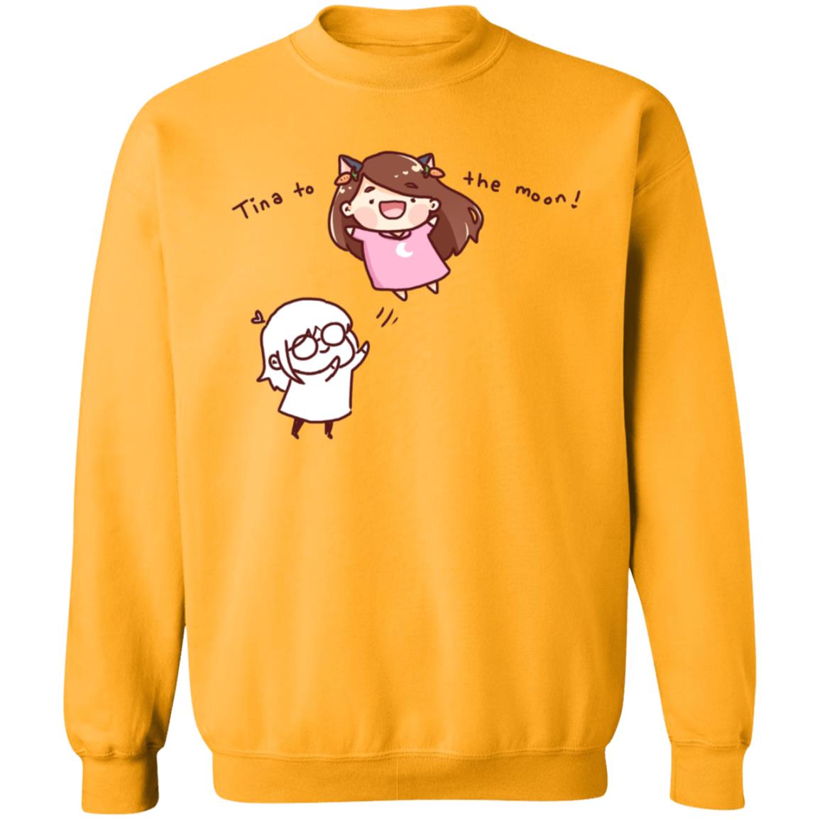 Tina To The Moon Shirt Lily Tina To The Moon Shirt Tina Kitten Tina To The Moon Shirt Hoodie Sweatshirt - Teechipus