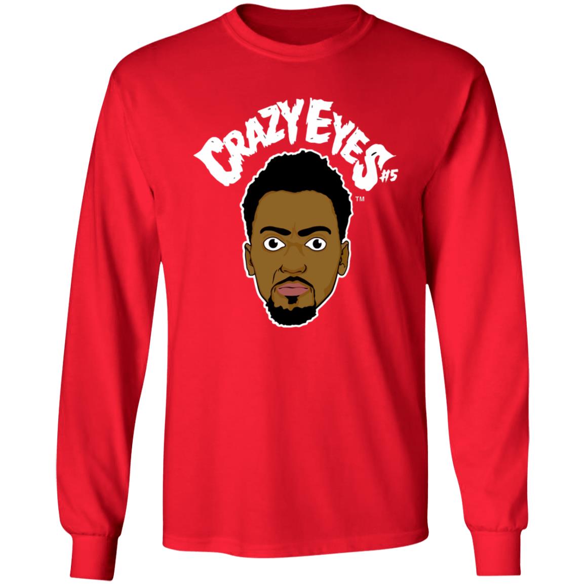 Bobby Portis Crazy Eyes t Shirt Bobby Portis Merch Crazy Eyes Shirt Portis Wearing A Crazy Eyes Shirt Hoodie Sweatshirt - Teechipus